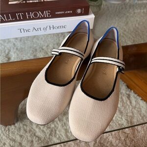 Rothy’s the Square Mary Jane in Gardenia